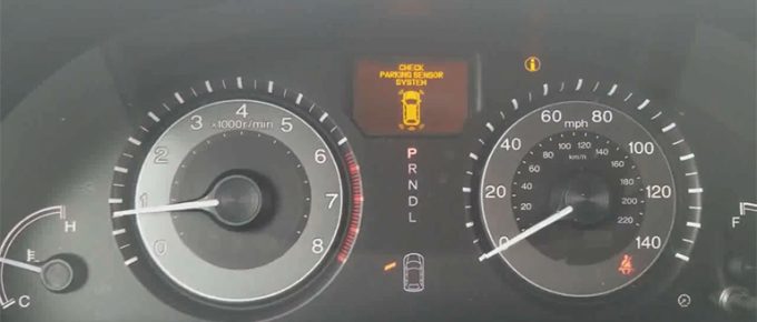 Honda Parking Sensor Problems