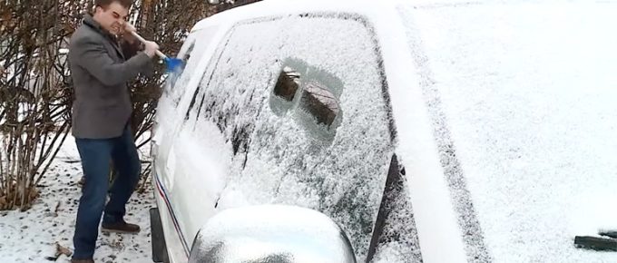 Get Ice Off Windshield In Winter Quickly