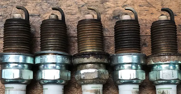 Worn Out Spark Plugs