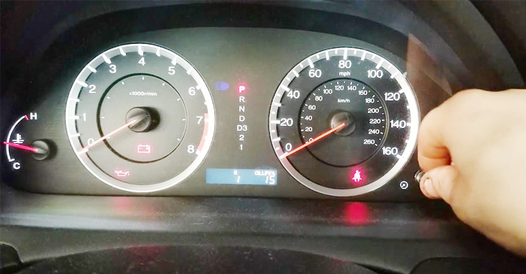 How To Reset A Honda Accord Oil Light Using A Touchscreen