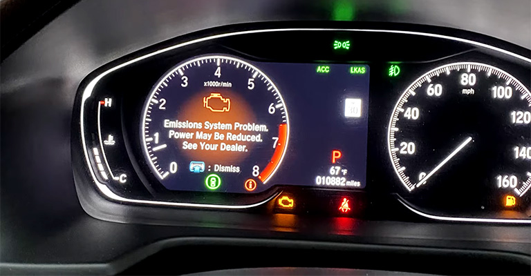 Possible Reasons for Honda Ridgeline Emission System Problem 