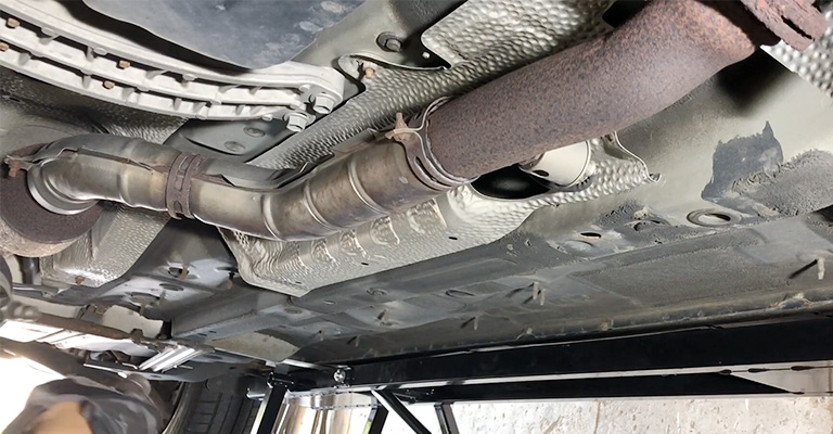 Wrap Up the Exhaust Leak