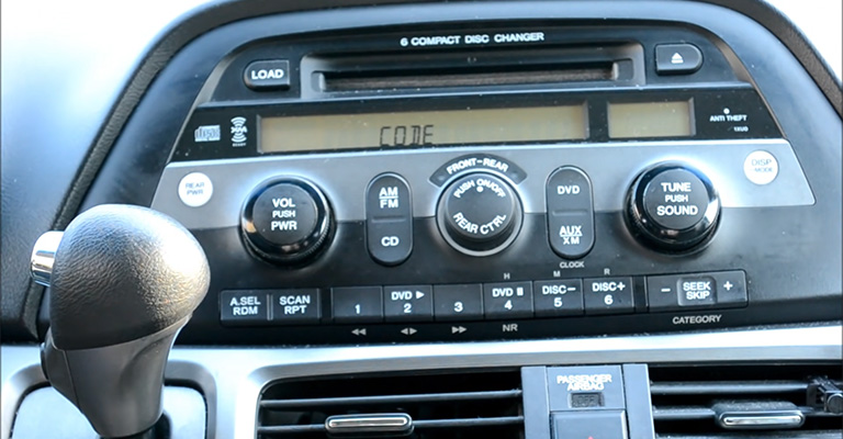 Multiple Honda Radio Codes