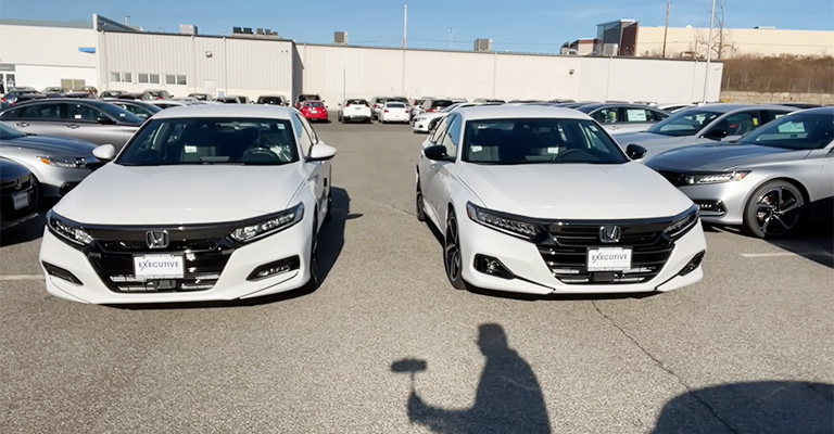 The Trim Levels of the 2020 Honda Accord