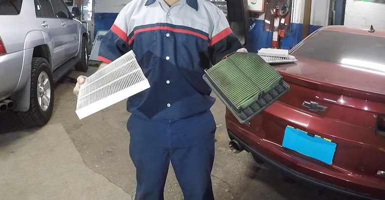 Cabin and Engine Air Filter Replacement