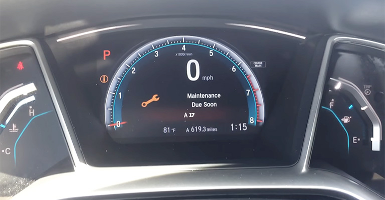 Honda A17 Service [Maintenance Alert] Explained