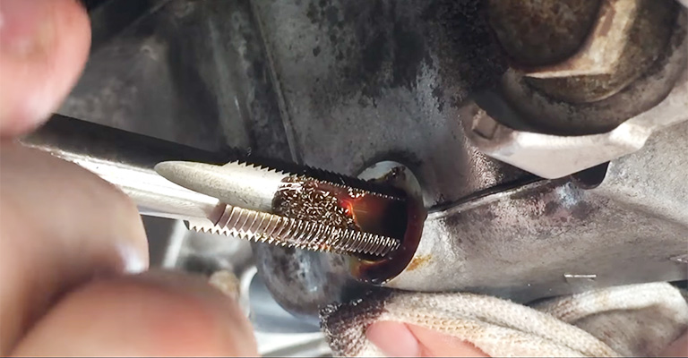 How To Fix A Stripped Oil Drain Plug Hole