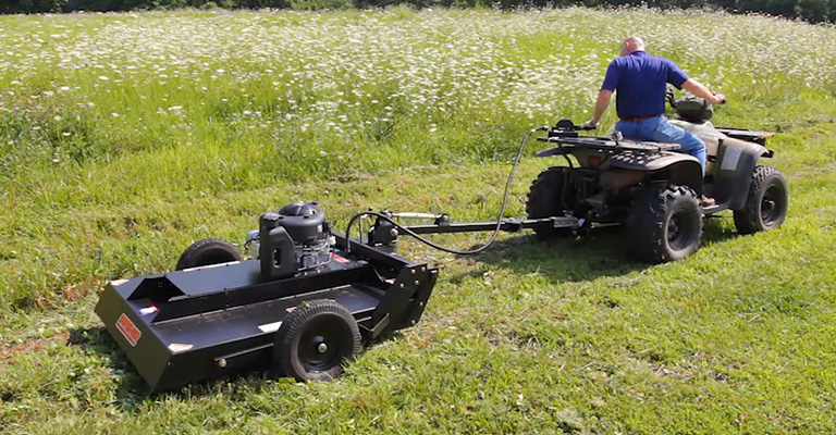 Can You Put A Bush Hog On An Atv