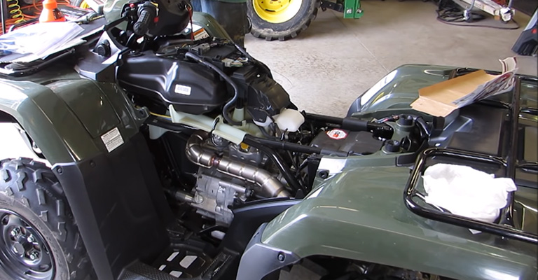 How to Change Honda Foreman 450 Oil