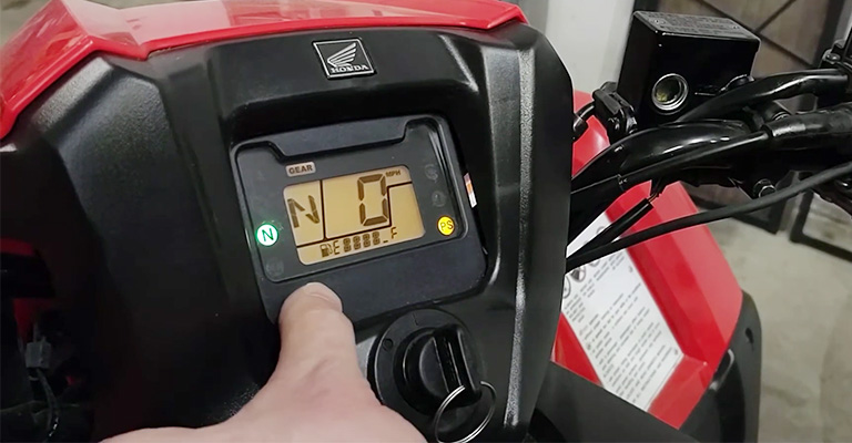 How to Replace Honda Foreman 450 Display