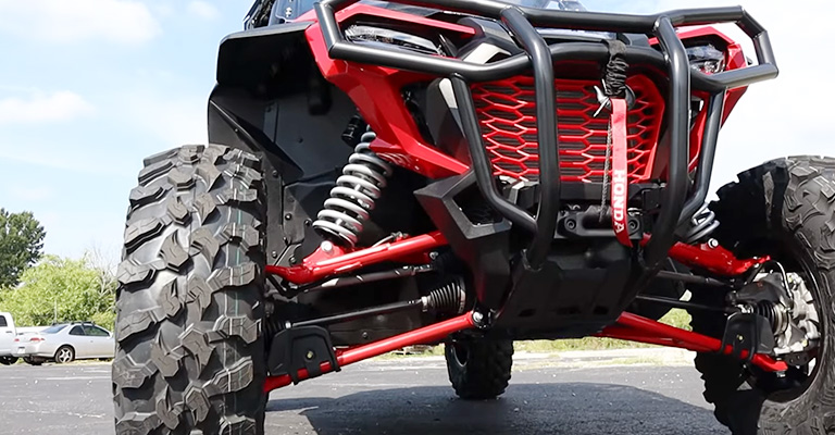 Suspension performance improvements for better off-road handling