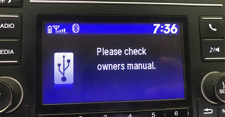 Troubleshooting Honda Civic Bad USB Device