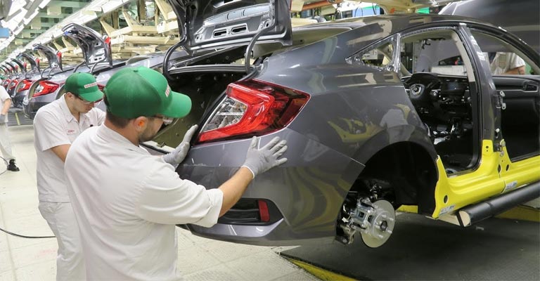 Honda Production Raised to 20% in India