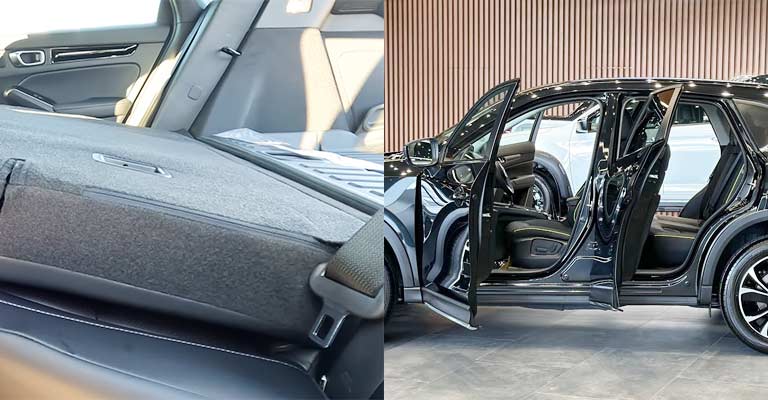2024 Honda Civic vs. 2024 Mazda 3: Interior
