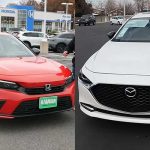 2024 Honda Civic vs. 2024 Mazda 3