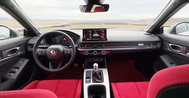 Honda Type R Offers A Manual Transmission
